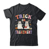 Trick Or Treatment Cute Ghost Paramedic Halloween Nurse Shirt & Hoodie | teecentury
