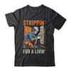 Trippin' For A Livin' Funny Skeleton Electrician Lover Shirt & Hoodie | teecentury