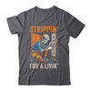 Trippin' For A Livin' Funny Skeleton Electrician Lover Shirt & Hoodie | teecentury