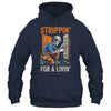 Trippin' For A Livin' Funny Skeleton Electrician Lover Shirt & Hoodie | teecentury