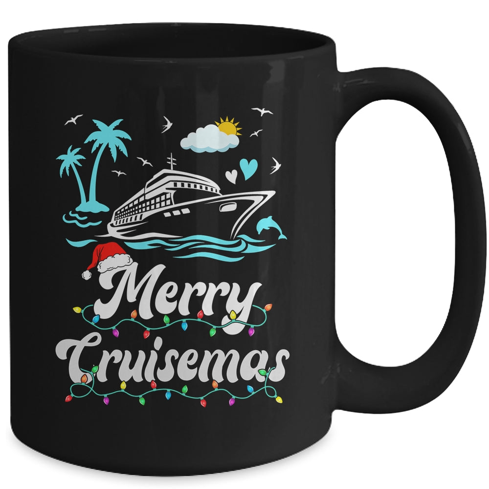 Tropical Heartbeat Family Christmas Cruise Merry Cruisemas Mug | teecentury