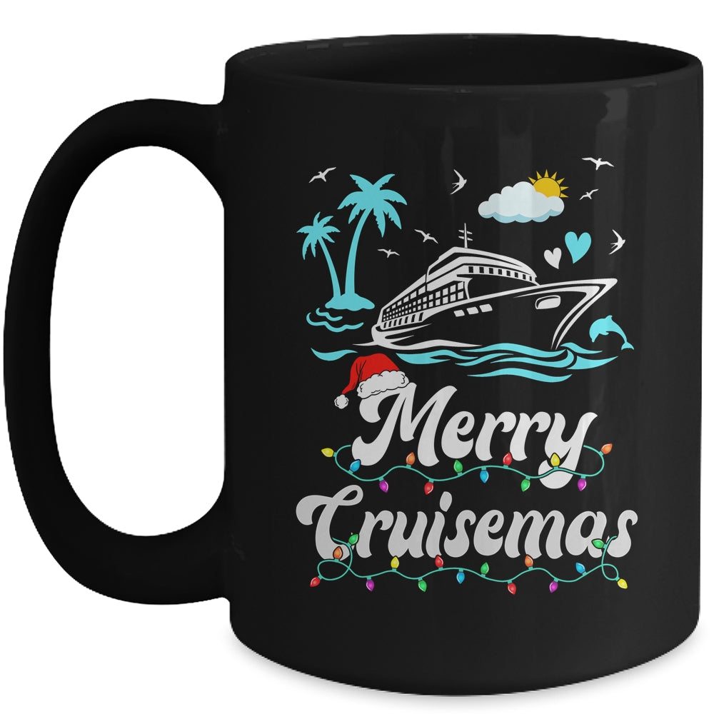 Tropical Heartbeat Family Christmas Cruise Merry Cruisemas Mug | teecentury