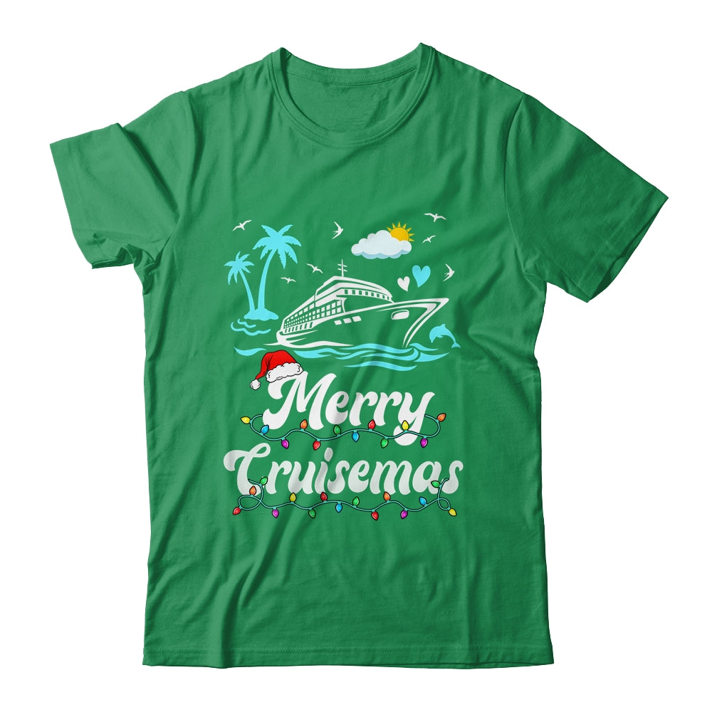 Tropical Heartbeat Family Christmas Cruise Merry Cruisemas Shirt & Sweatshirt | teecentury