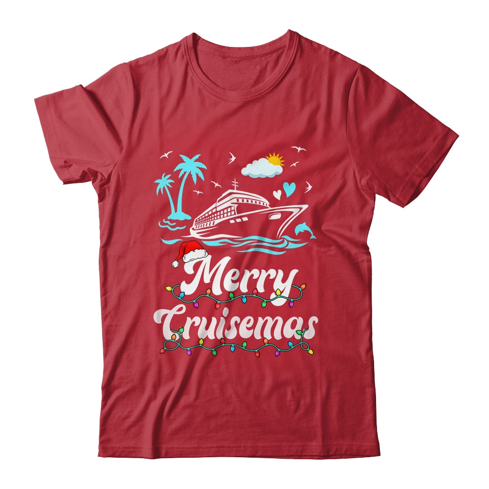 Tropical Heartbeat Family Christmas Cruise Merry Cruisemas Shirt & Sweatshirt | teecentury