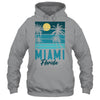Tropical Summer Vacation Palm Trees Miami Beach Florida Shirt & Tank Top | teecentury