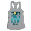Tropical Summer Vacation Palm Trees Miami Beach Florida Shirt & Tank Top | teecentury