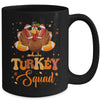 Turkey Squad Funny Thanksgiving Day 2023 Football Autumn Mug | teecentury