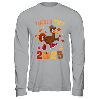 Turkey Trot 2025 Thanksgiving Turkey Running Runner Autumn Shirt & Hoodie | teecentury