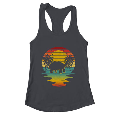 Turtle Design For Men Women Retro Sunset 70s Vintage Turtle Shirt & Tank Top | teecentury