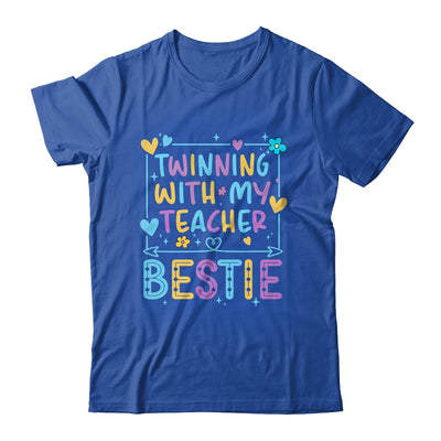 Twin Day Friends Teacher Twinning With My Bestie Matching Shirt & Tank Top | teecentury