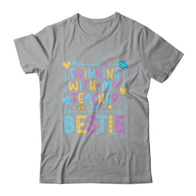 Twin Day Friends Teacher Twinning With My Bestie Matching Shirt & Tank Top | teecentury