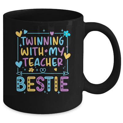 Twin Day Friends Teacher Twinning With My Bestie Matching Mug | teecentury