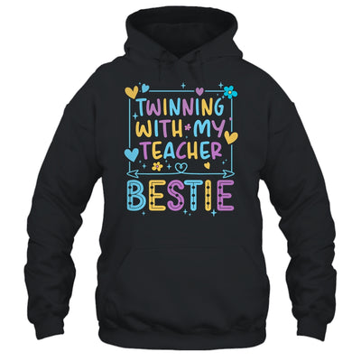 Twin Day Friends Teacher Twinning With My Bestie Matching Shirt & Tank Top | teecentury