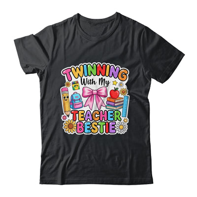 Twin Day Friends Teacher Twinning With My Bestie Matching Shirt & Hoodie | teecentury