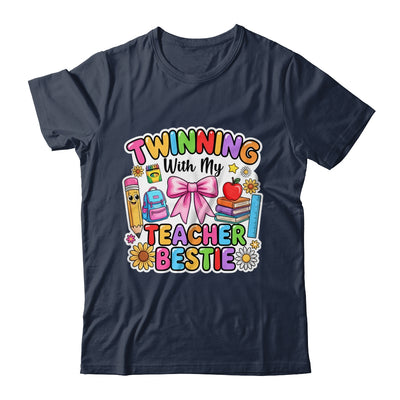 Twin Day Friends Teacher Twinning With My Bestie Matching Shirt & Hoodie | teecentury