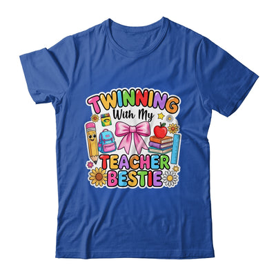 Twin Day Friends Teacher Twinning With My Bestie Matching Shirt & Hoodie | teecentury