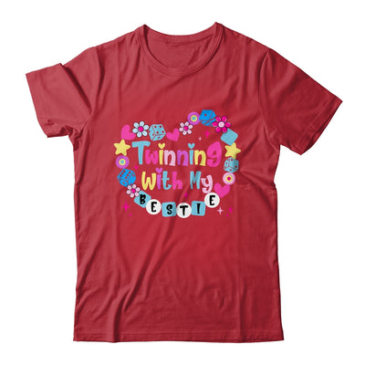 Twin Matching Twins Day Friend Twinning With My Bestie Twin Shirt & Tank Top | teecentury
