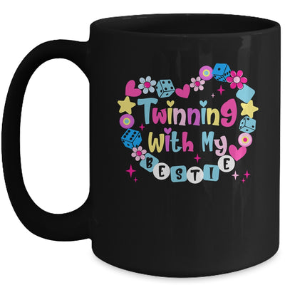 Twin Matching Twins Day Friend Twinning With My Bestie Twin Mug | teecentury