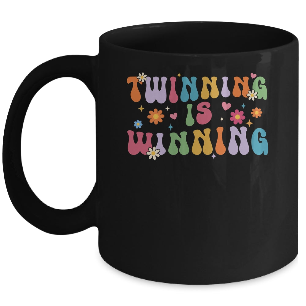 Twinning Is Winning Twin Day Spirit Week Best Friend Mug | teecentury