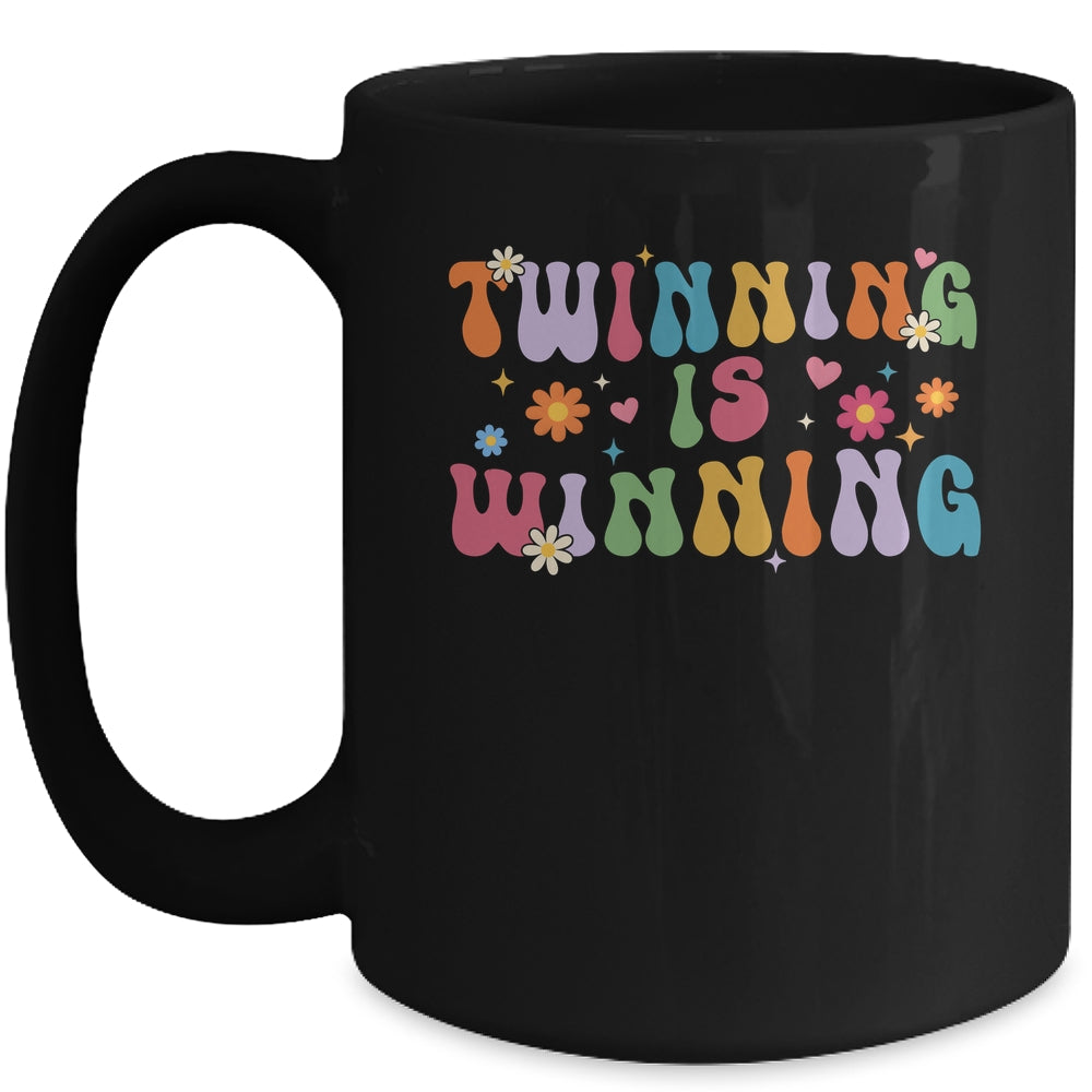 Twinning Is Winning Twin Day Spirit Week Best Friend Mug | teecentury