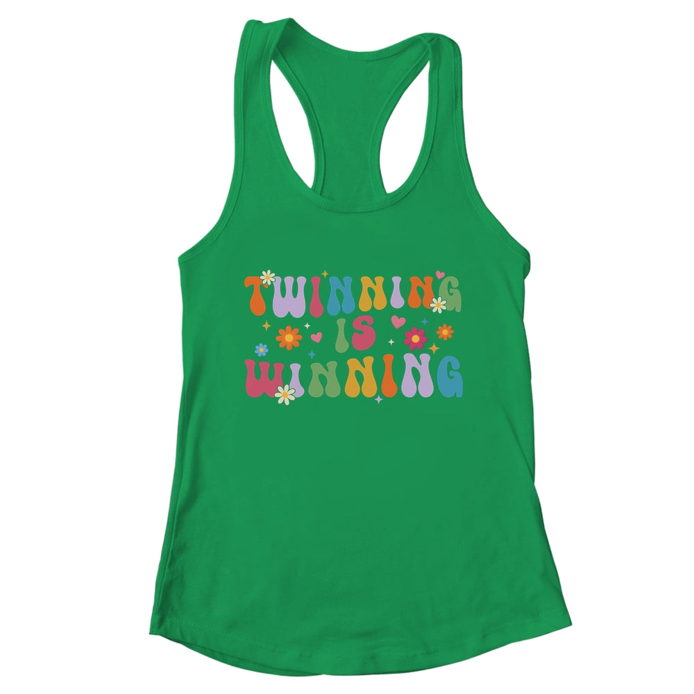Twinning Is Winning Twin Day Spirit Week Best Friend Shirt & Tank Top | teecentury