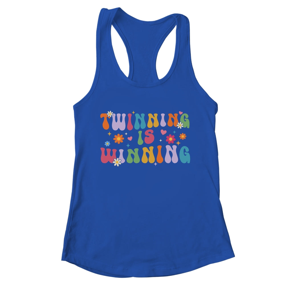 Twinning Is Winning Twin Day Spirit Week Best Friend Shirt & Tank Top | teecentury