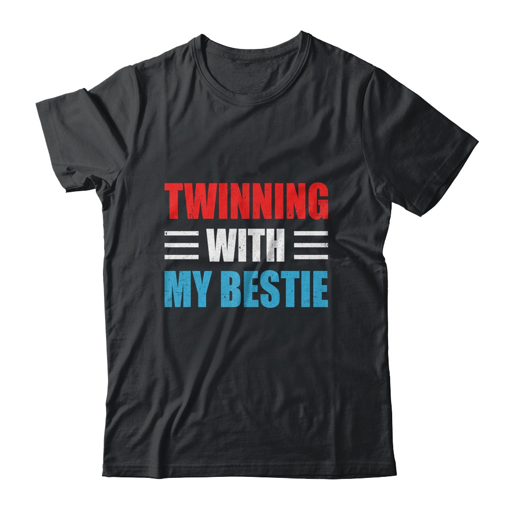 Twinning With My Bestie Boy Spirit Week Twin Day Best Friend Shirt & Hoodie | teecentury