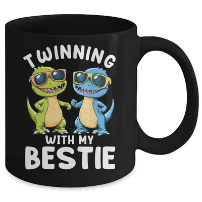 Twinning With My Bestie Friends Spirit Week Boys Dinosaurs Mug | teecentury