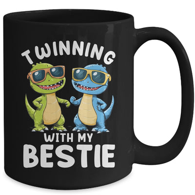 Twinning With My Bestie Friends Spirit Week Boys Dinosaurs Mug | teecentury