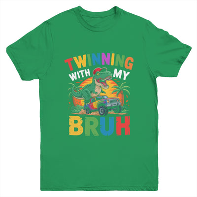 Twinning With My Bestie Kids Boys Funny Twin Day Spirit Week Youth Shirt | teecentury