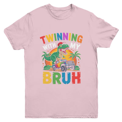 Twinning With My Bestie Kids Boys Funny Twin Day Spirit Week Youth Shirt | teecentury