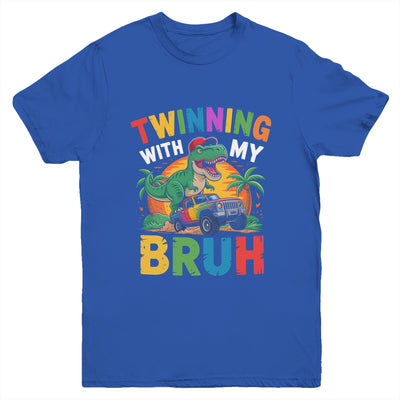Twinning With My Bestie Kids Boys Funny Twin Day Spirit Week Youth Shirt | teecentury