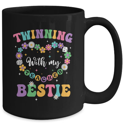 Twinning With My Bestie Matching Teacher Twin Day Friends Mug | teecentury