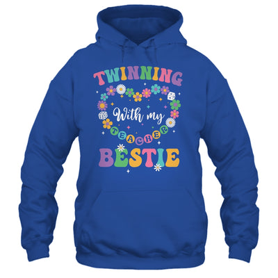 Twinning With My Bestie Matching Teacher Twin Day Friends Shirt & Tank Top | teecentury