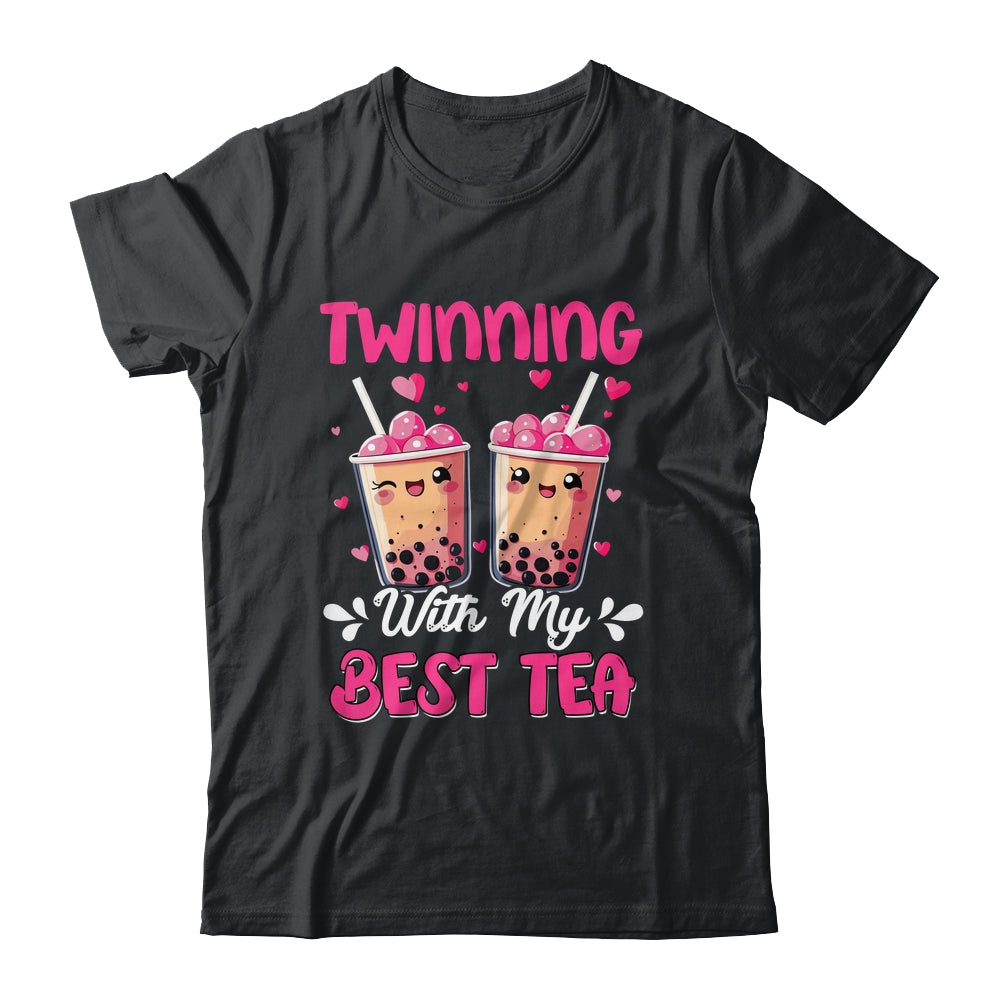 Twinning With My Bestie Spirit Week Girls Kids Twin Day Tea Shirt & Tank Top | teecentury