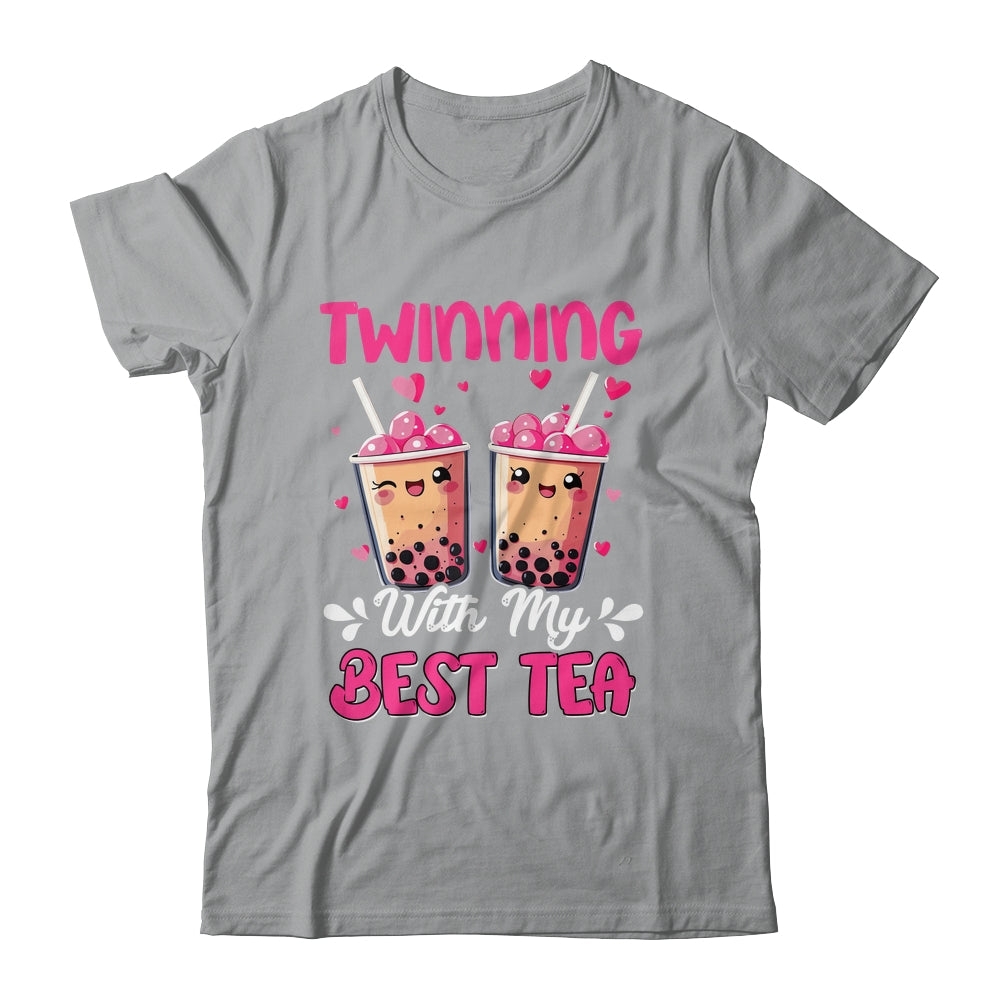 Twinning With My Bestie Spirit Week Girls Kids Twin Day Tea Shirt & Tank Top | teecentury