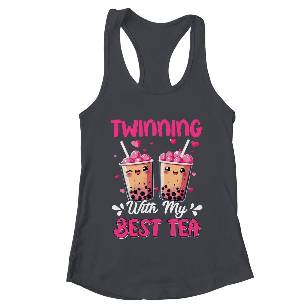 Twinning With My Bestie Spirit Week Girls Kids Twin Day Tea Shirt & Tank Top | teecentury