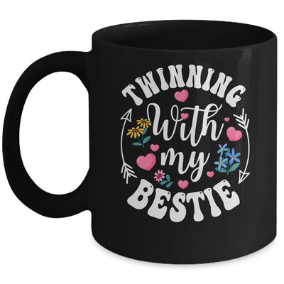 Twinning With My Bestie Spirit Week Twin Day Best Friend Mug | teecentury