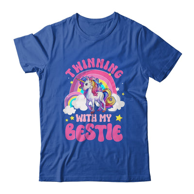 Twinning With My Bestie Unicorn Friends Spirit Week Girls Shirt & Tank Top | teecentury