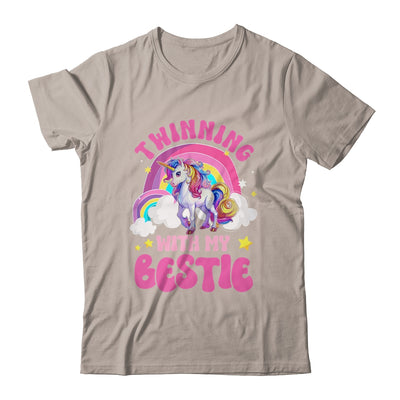 Twinning With My Bestie Unicorn Friends Spirit Week Girls Shirt & Tank Top | teecentury