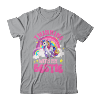 Twinning With My Bestie Unicorn Friends Spirit Week Girls Shirt & Tank Top | teecentury