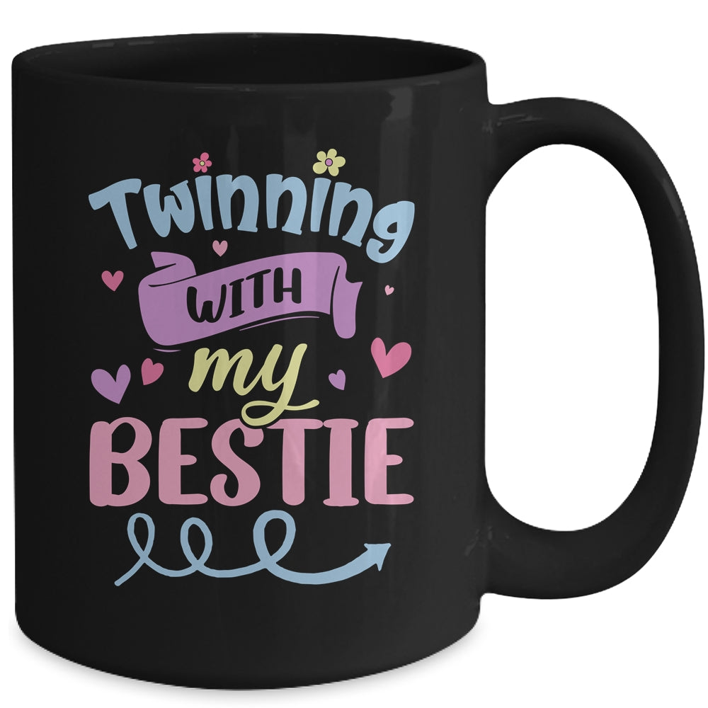Twinning With My Bestie Week Twin Day Cute Best Friend Cute Mug | teecentury