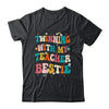 Twinning With My Teacher Bestie Twin Day Matching Teachers Shirt & Tank Top | teecentury