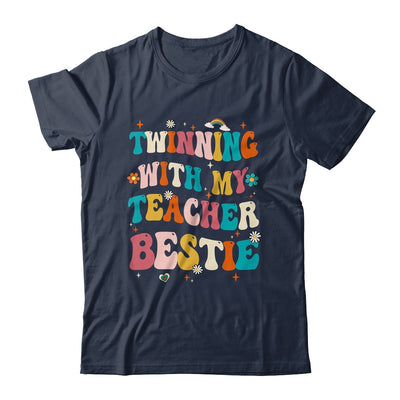 Twinning With My Teacher Bestie Twin Day Matching Teachers Shirt & Tank Top | teecentury