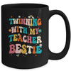 Twinning With My Teacher Bestie Twin Day Matching Teachers Mug | teecentury
