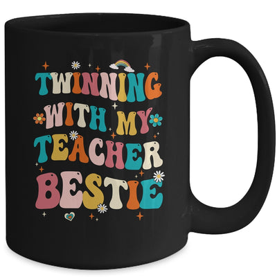 Twinning With My Teacher Bestie Twin Day Matching Teachers Mug | teecentury