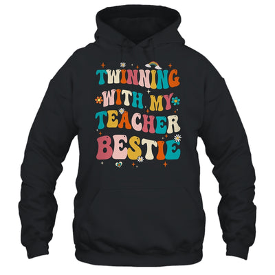 Twinning With My Teacher Bestie Twin Day Matching Teachers Shirt & Tank Top | teecentury