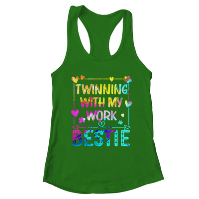 Twinning With My Work Bestie Best Friend Twin Day Week Shirt & Tank Top | teecentury