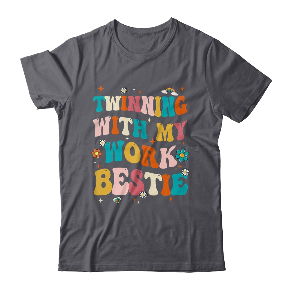 Twinning With My Work Bestie Best Friend Twin Spirit Week Shirt & Tank Top | teecentury