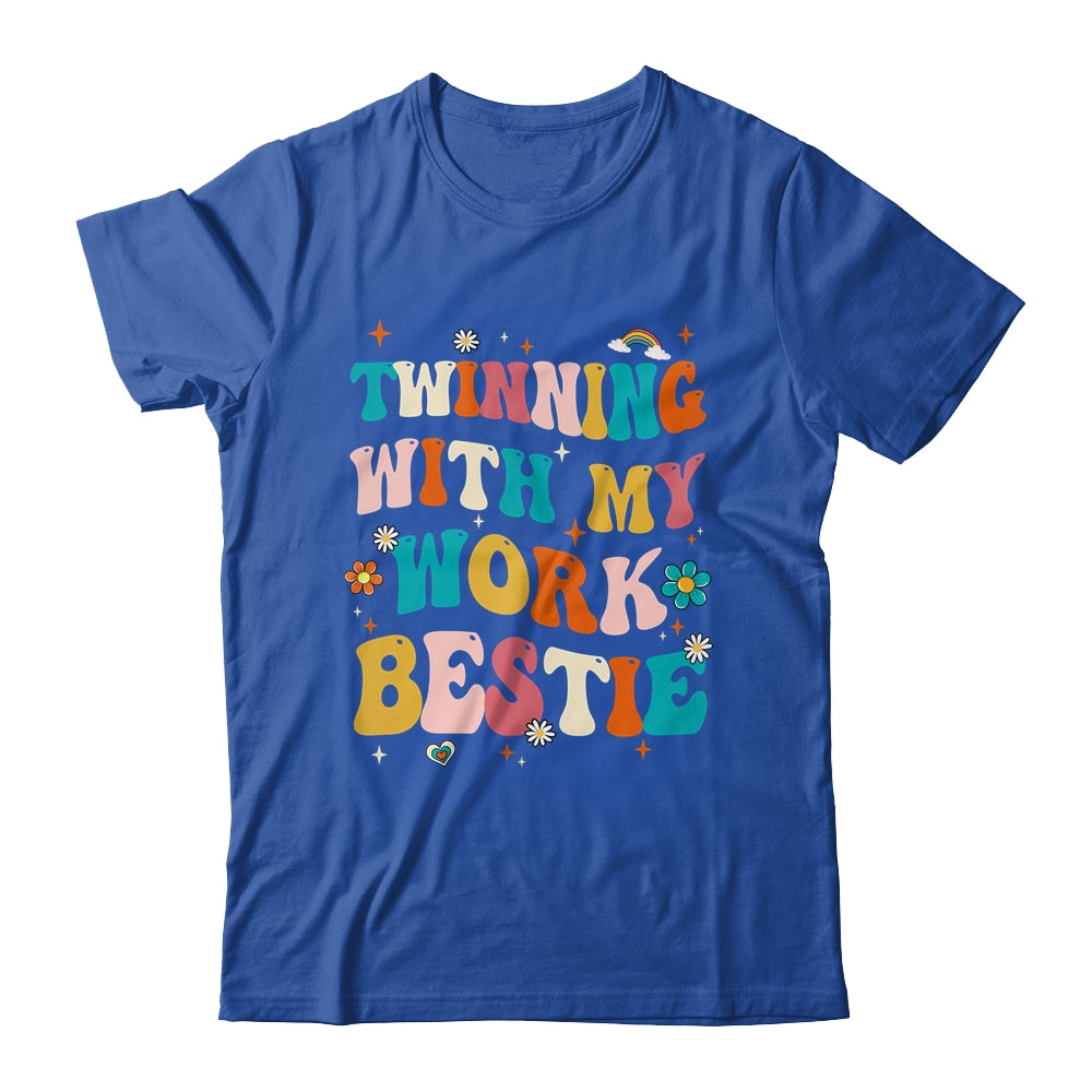 Twinning With My Work Bestie Best Friend Twin Spirit Week Shirt & Tank Top | teecentury